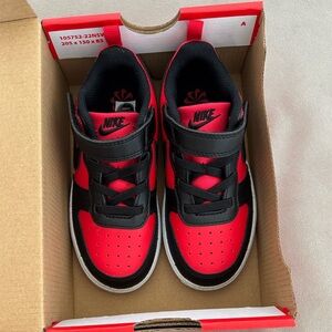 Nike Court Borough Low Recraft in Red and White - brand new and never worn